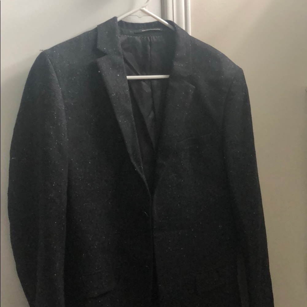 H&M sl fit speckled suit jacket
